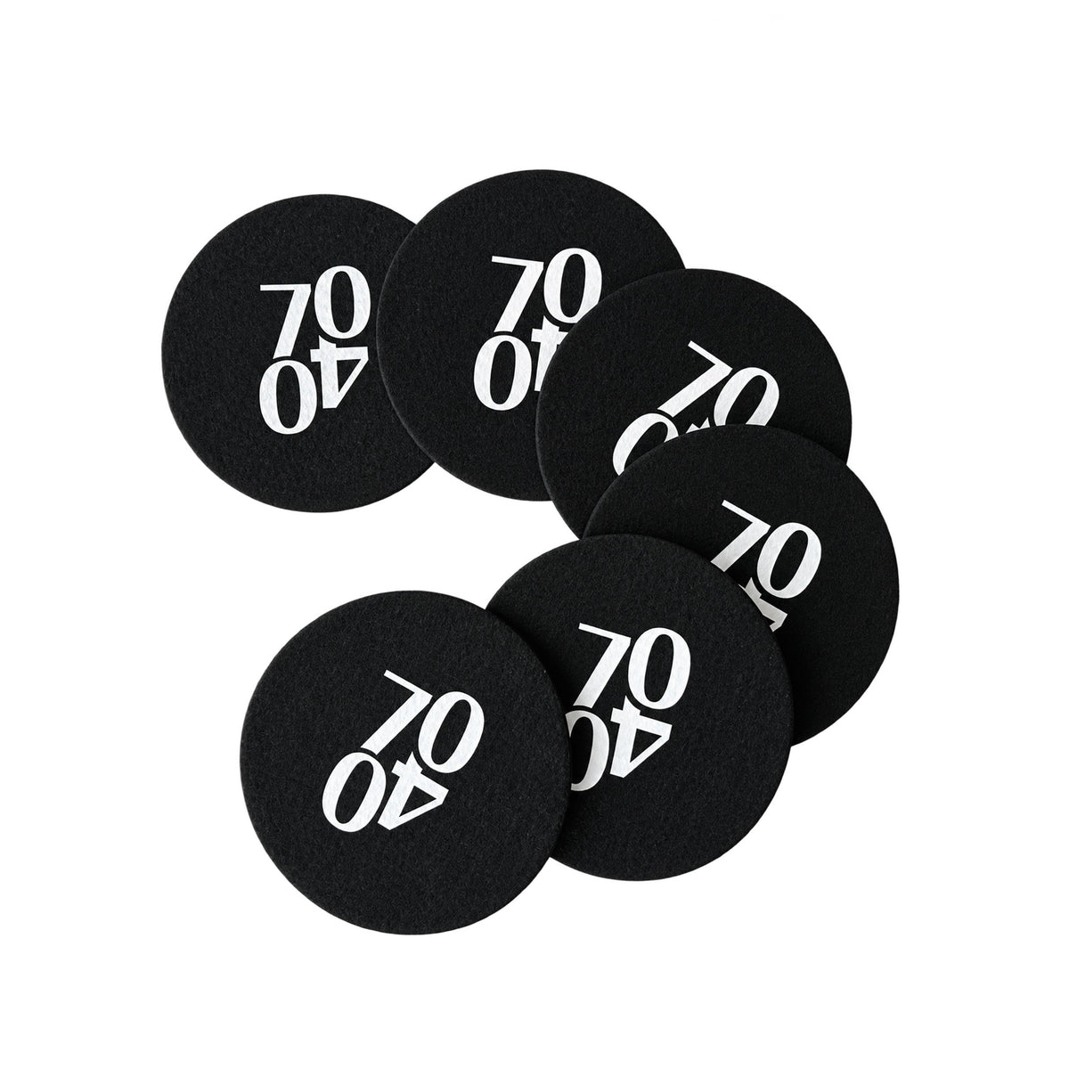 Untersetzer '7040' Filz, 6er-Set