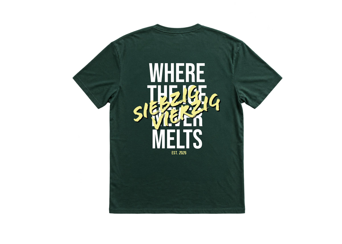 Shirt '7040' Evergreen/White/Lemon