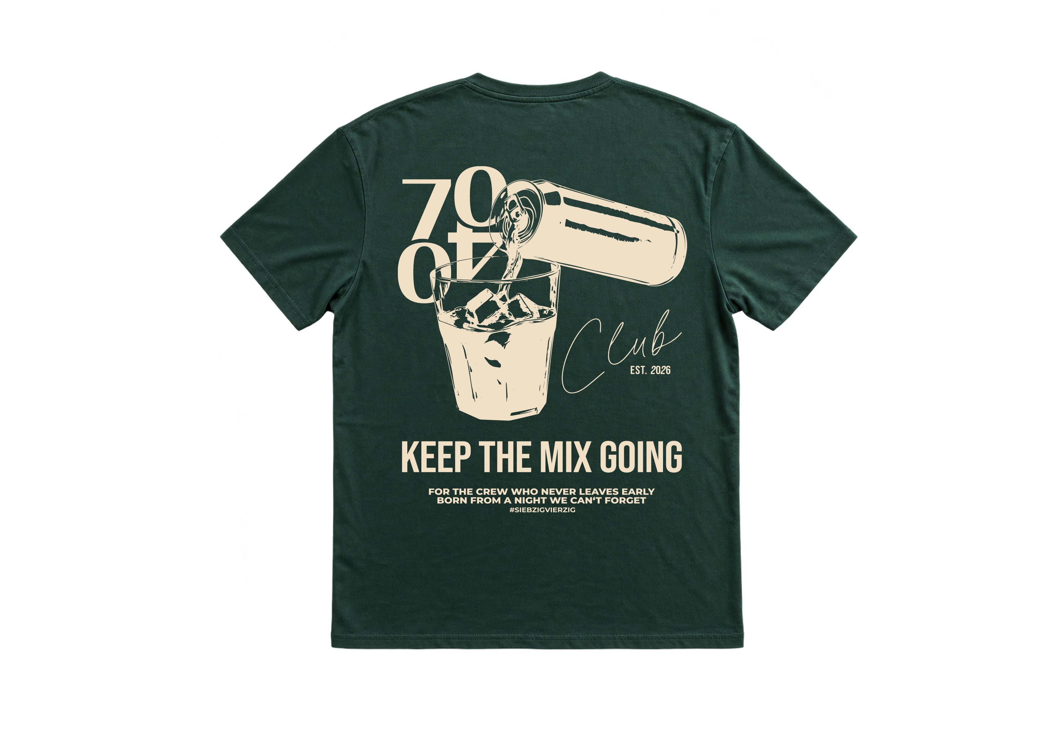 Shirt 'Club' Evergreen/Beige