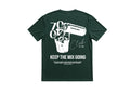 Shirt 'Club' Evergreen/White