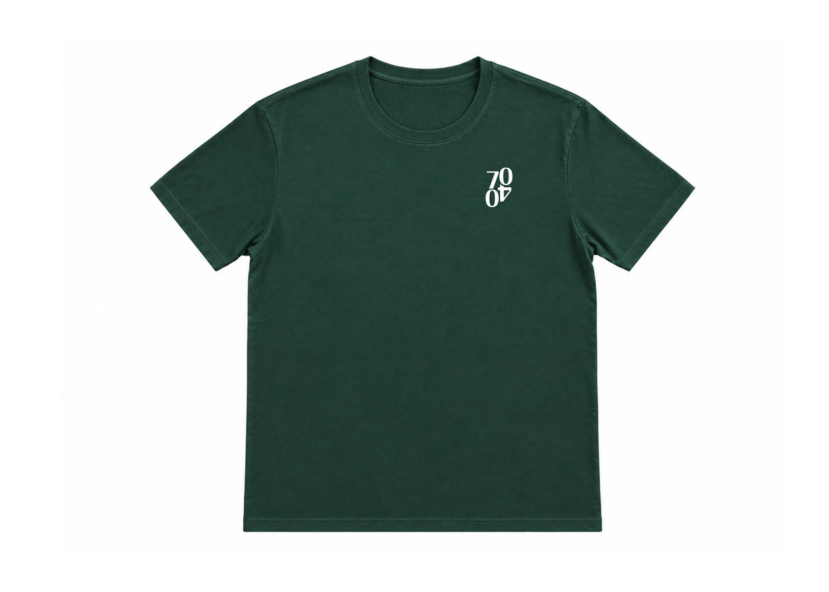 Shirt 'Mix' Evergreen/White