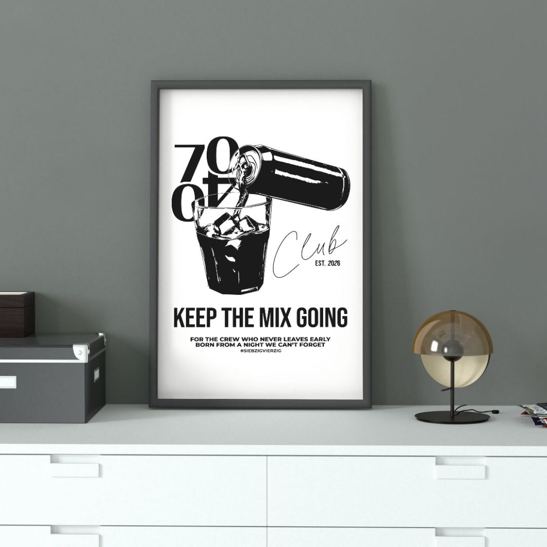 Poster 'Club' A3/A2