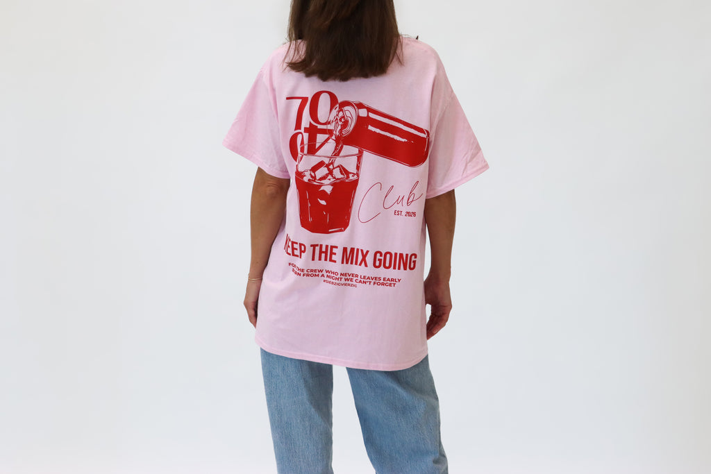Shirt 'Club' Bubblegum/Red