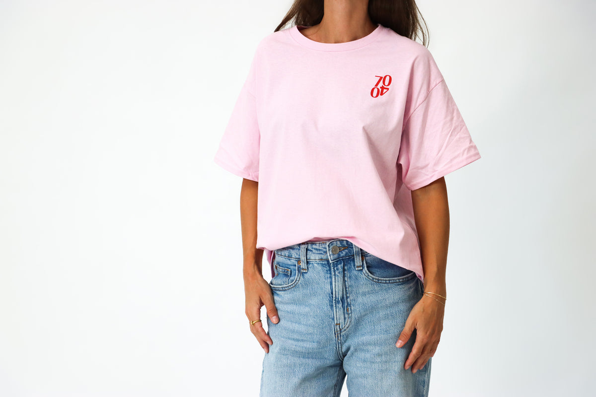 Shirt 'Club' Bubblegum/Red