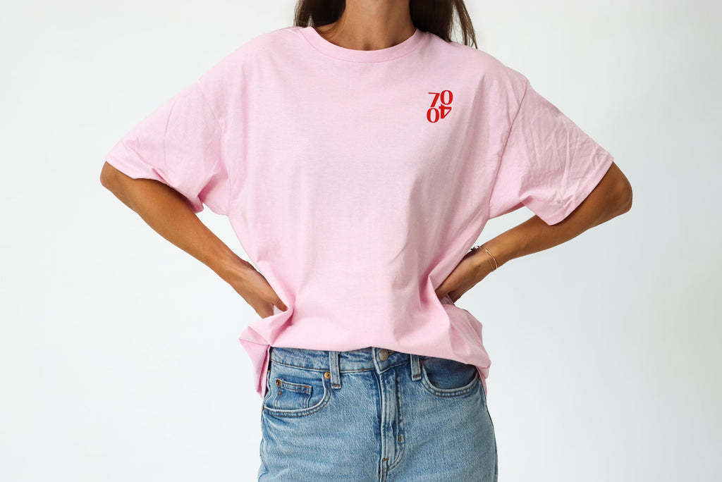 Shirt 'Club' Bubblegum/Red