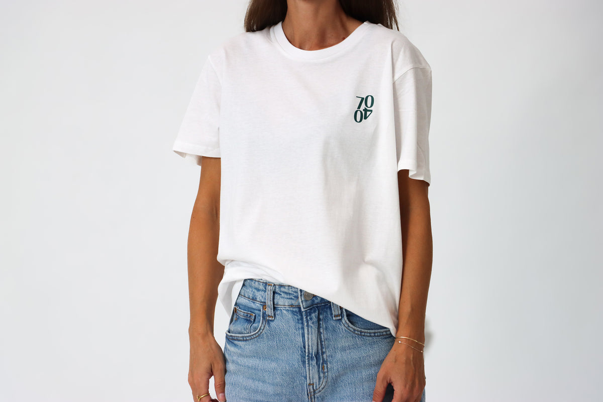 Shirt 'Club' Off White/Green