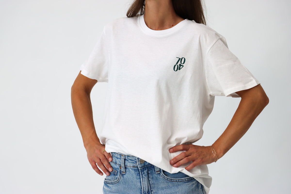 Shirt 'Club' Off White/Green