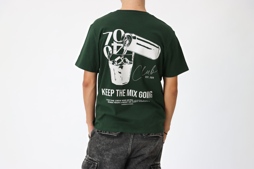 Shirt 'Club' Evergreen/White