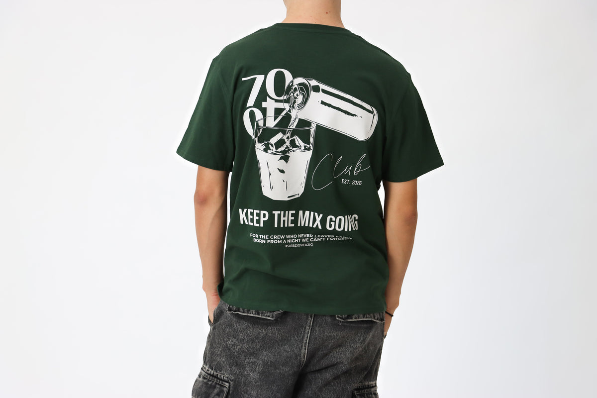 Shirt 'Club' Evergreen/White