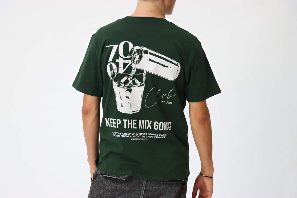 Shirt 'Club' Evergreen/White