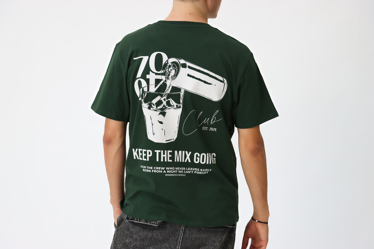 Shirt 'Club' Evergreen/White