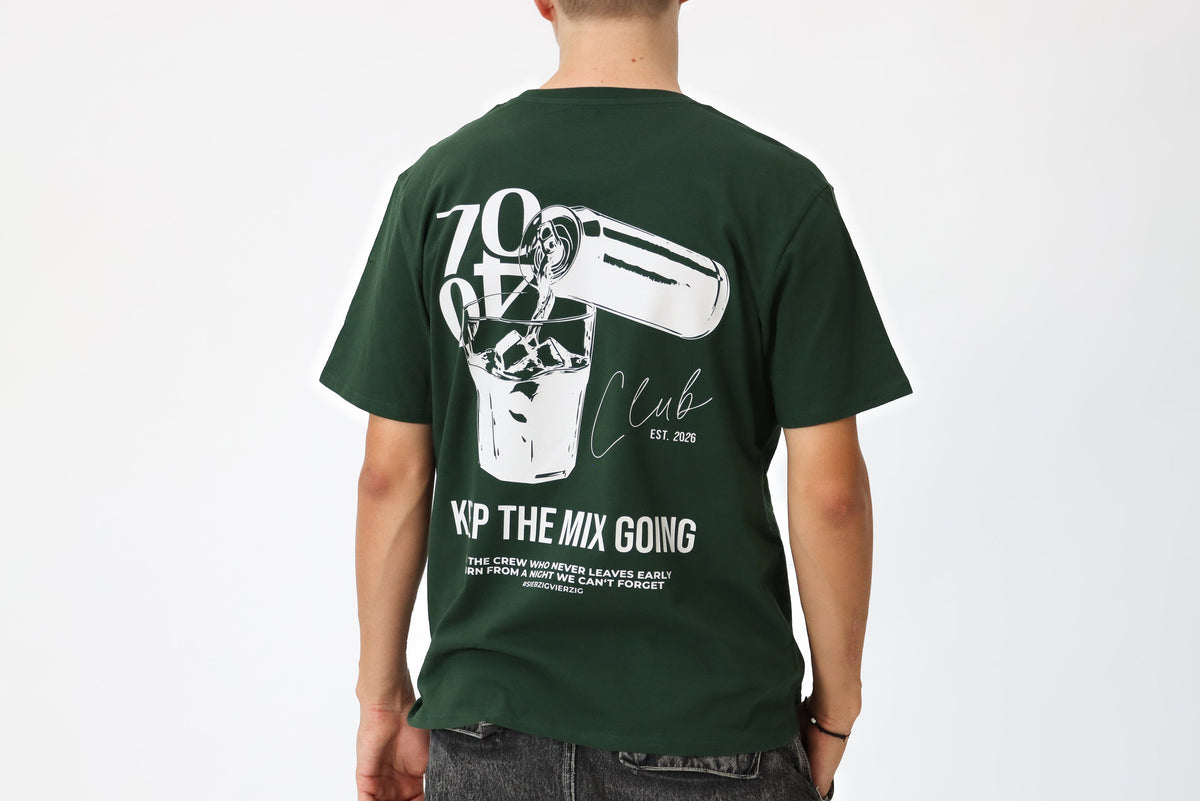 Shirt 'Club' Evergreen/White