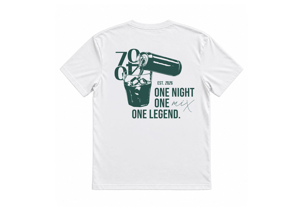 Shirt 'Mix' Off White/Evergreen